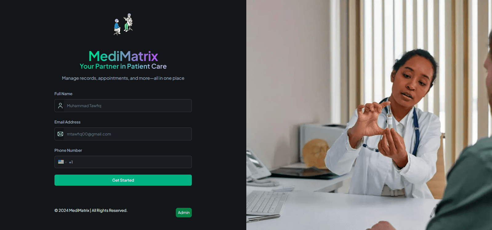 Project preview: Medimatrix – Patient Record & Appointment Management System 🏥📋🩺