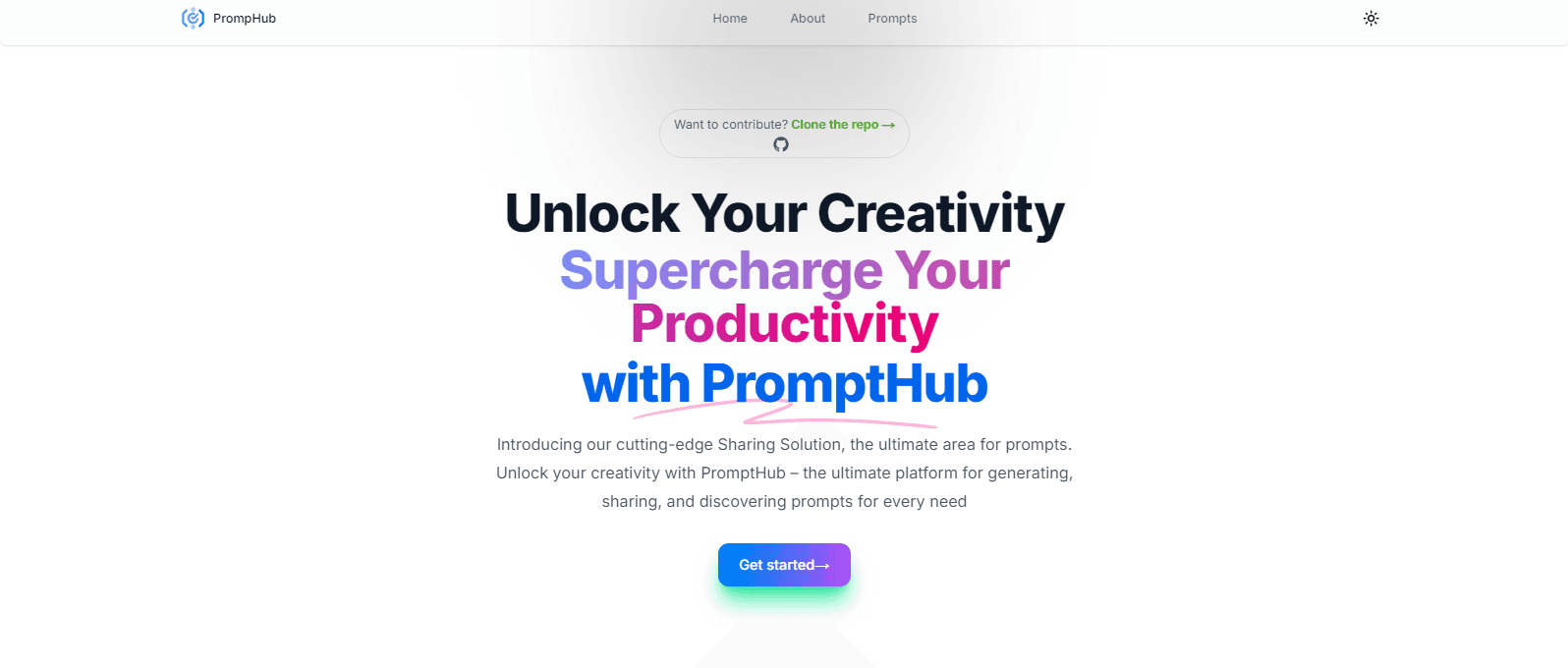 Project preview: PromptHub – Discover, Organize & Share AI Prompts Effortlessly 💡📚🤖