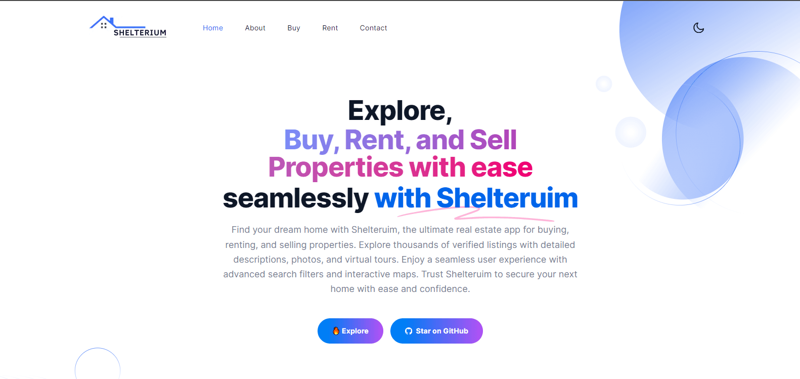 Project preview: Shelterium – Buy, Rent & Sell Properties with Real Estate App 🏠🔑📱