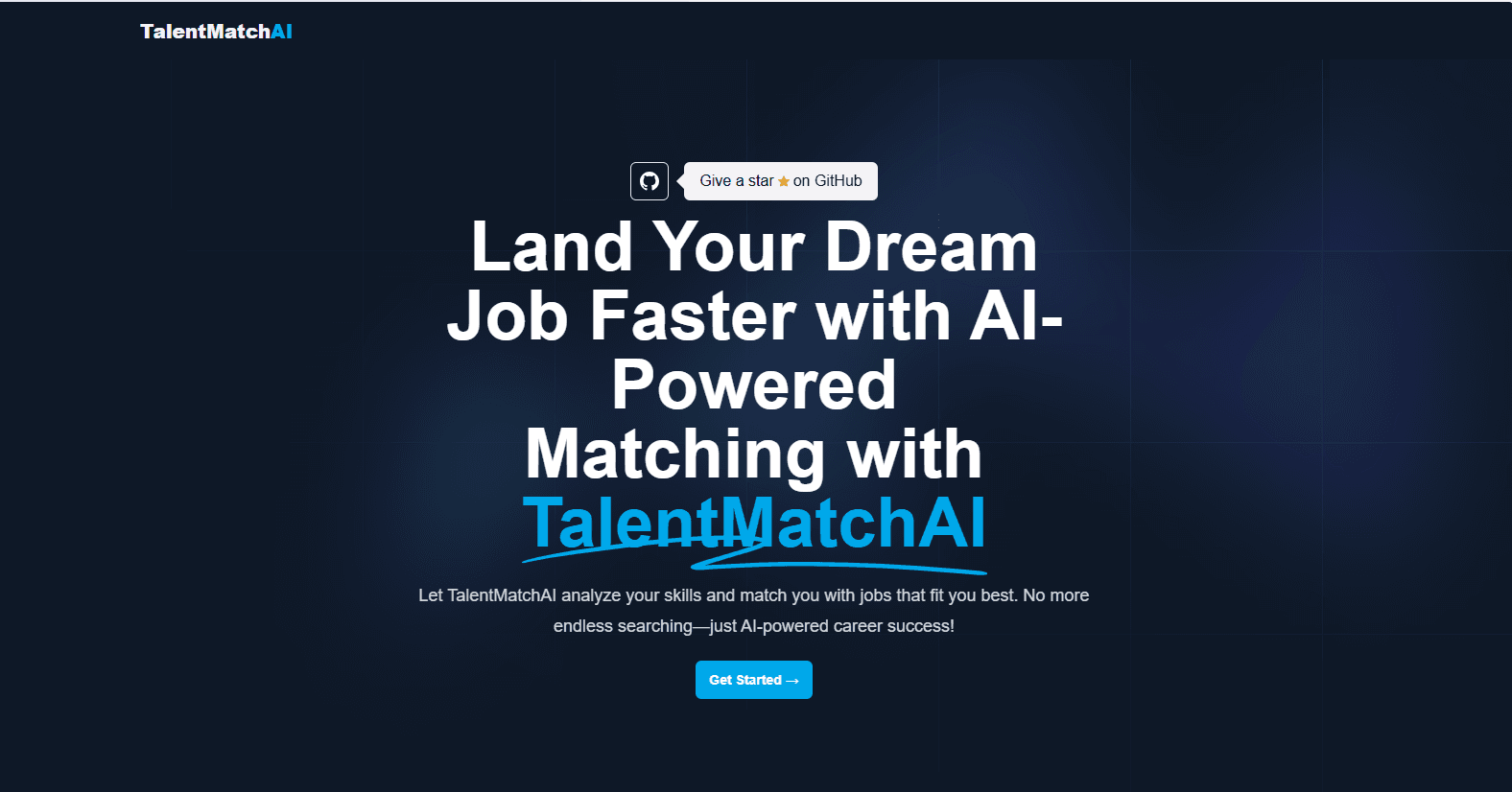 Project preview: TalentMatchAI – AI-Powered Intelligent Job Matching App